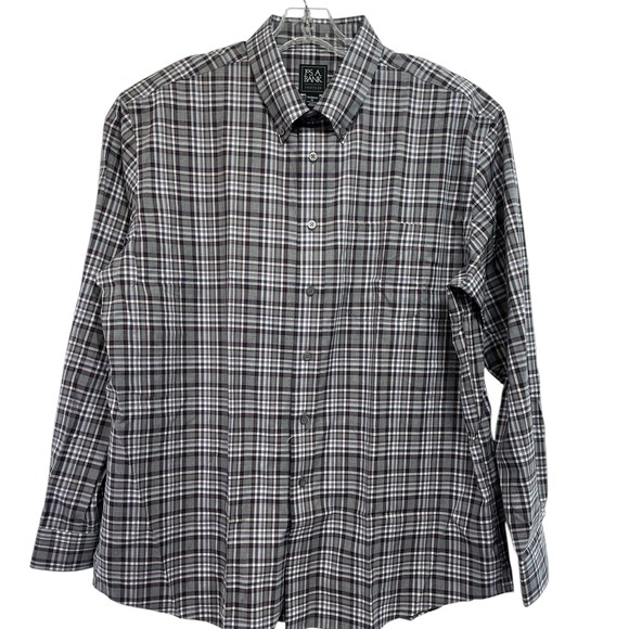 Jos. A. Bank Other - Jos A Bank Traveler shirt Sz XL Tailored Fit Multicolored Button up Shirt (W16)